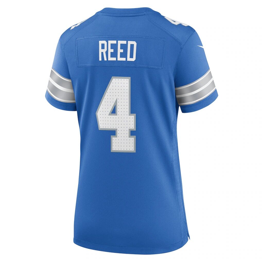 D.J. Reed Detroit Lions Nike Women's Team Game Jersey