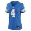 D.J. Reed Detroit Lions Nike Women's Team Game Jersey - Blue - Side View