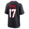 Braxton Berrios Houston Texans Nike Team Game Jersey - Navy - Detail View