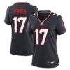 Braxton Berrios Houston Texans Nike Women's Team Game Jersey - Navy - Front View