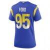 Poona Ford Los Angeles Rams Nike Women's Team Game Jersey - - Detail View
