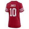 Mac Jones San Francisco 49ers Nike Women's Team Game Jersey - - Detail View