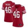 Jon Weeks San Francisco 49ers Nike Women's Team Game Jersey - - Front View