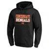 Cincinnati Bengals Fashion7 Big & Tall Fleece Hoodie - Black - Side View