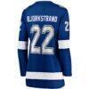 Oliver Bjorkstrand Tampa Bay Lightning Fashion7 Women's Home Breakaway Player Jersey - Blue - Detail View