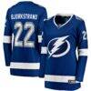 Oliver Bjorkstrand Tampa Bay Lightning Fashion7 Women's Home Breakaway Player Jersey - Blue - Front View