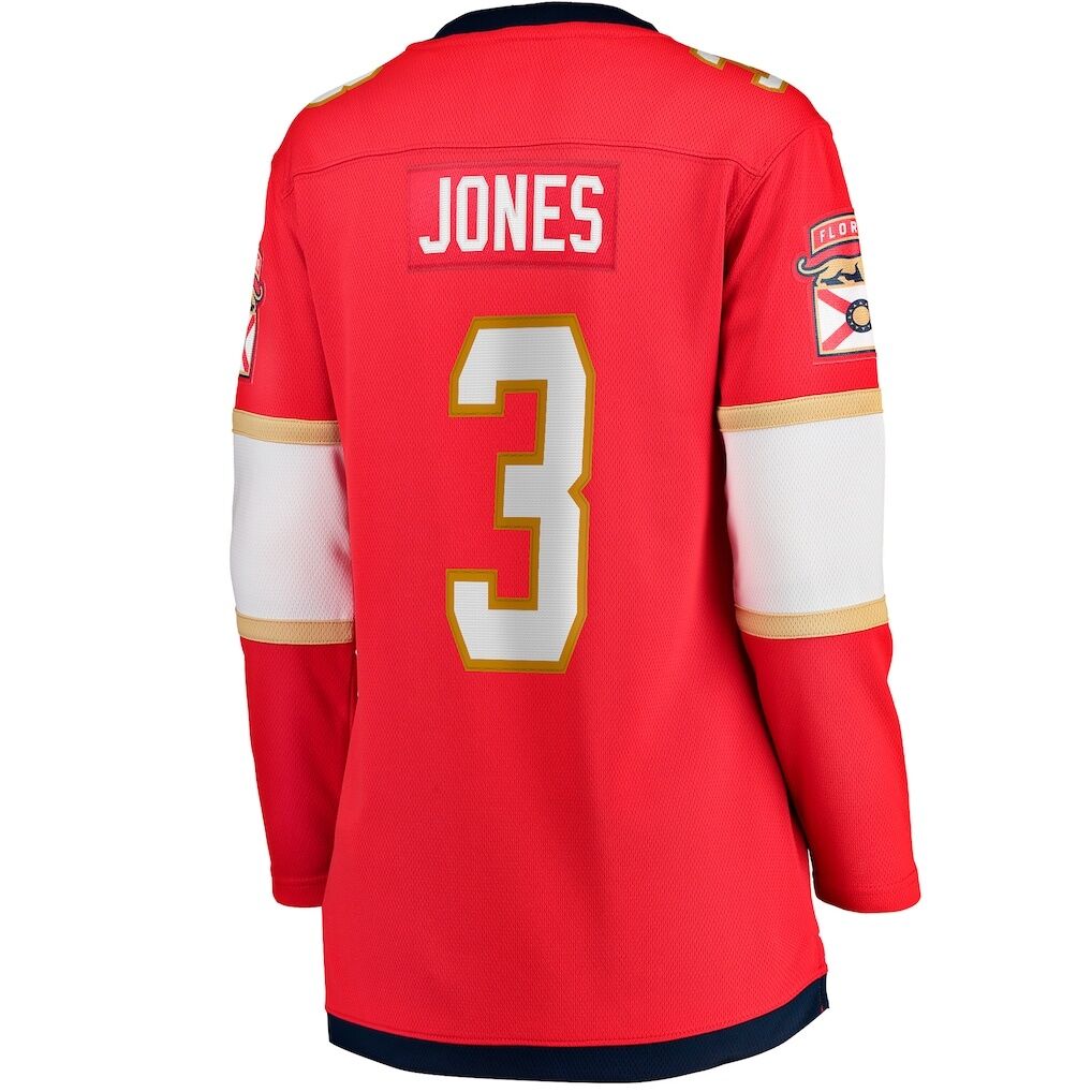 Seth Jones Florida Panthers Fashion7 Women's Home Breakaway Player Jersey