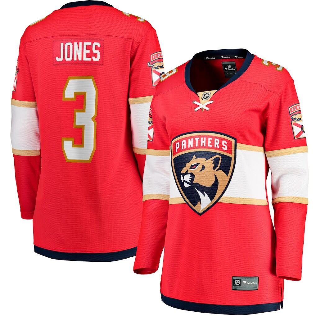 Seth Jones Florida Panthers Fashion7 Women's Home Breakaway Player Jersey
