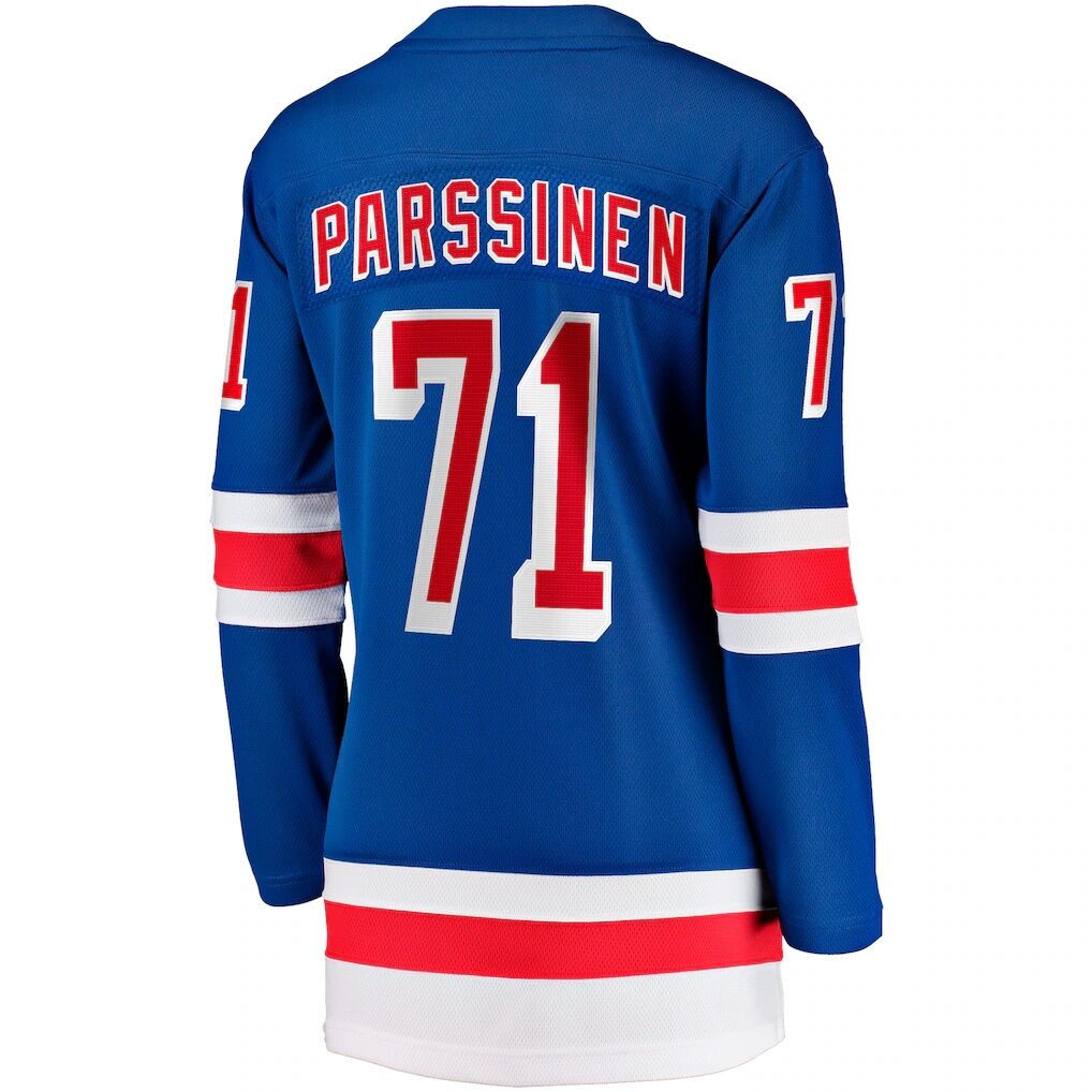 Juuso Parssinen New York Rangers Fashion7 Women's Home Breakaway Player Jersey