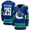 Marcus Pettersson Vancouver Canucks Fashion7 Women's Home Breakaway Player Jersey - Blue - Front View