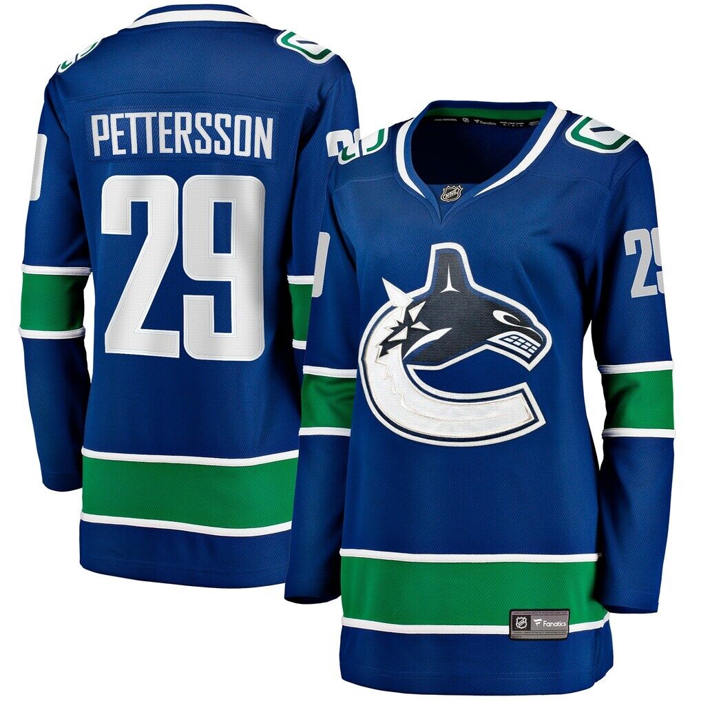 Marcus Pettersson Vancouver Canucks Fashion7 Women's Home Breakaway Player Jersey