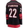 Logan Stankoven Carolina Hurricanes Fashion7 Women's Home Breakaway Player Jersey - Black - Detail View