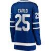 Brandon Carlo Toronto Maple Leafs Fashion7 Women's Home Breakaway Player Jersey - Blue - Detail View