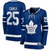 Brandon Carlo Toronto Maple Leafs Fashion7 Women's Home Breakaway Player Jersey - Blue - Front View