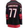 Mark Jankowski Carolina Hurricanes Fashion7 Women's Home Breakaway Player Jersey - Black - Detail View