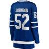 Reese Johnson Toronto Maple Leafs Fashion7 Women's Home Breakaway Player Jersey - Blue - Detail View