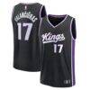 Jonas Valančiūnas Sacramento Kings Fashion7 Fast Break Replica Jersey - Black - - Front View