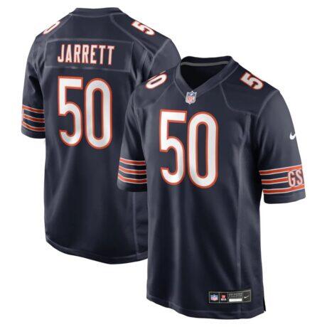 Grady Jarrett Chicago Bears Nike Team Game Jersey - Navy - Front View