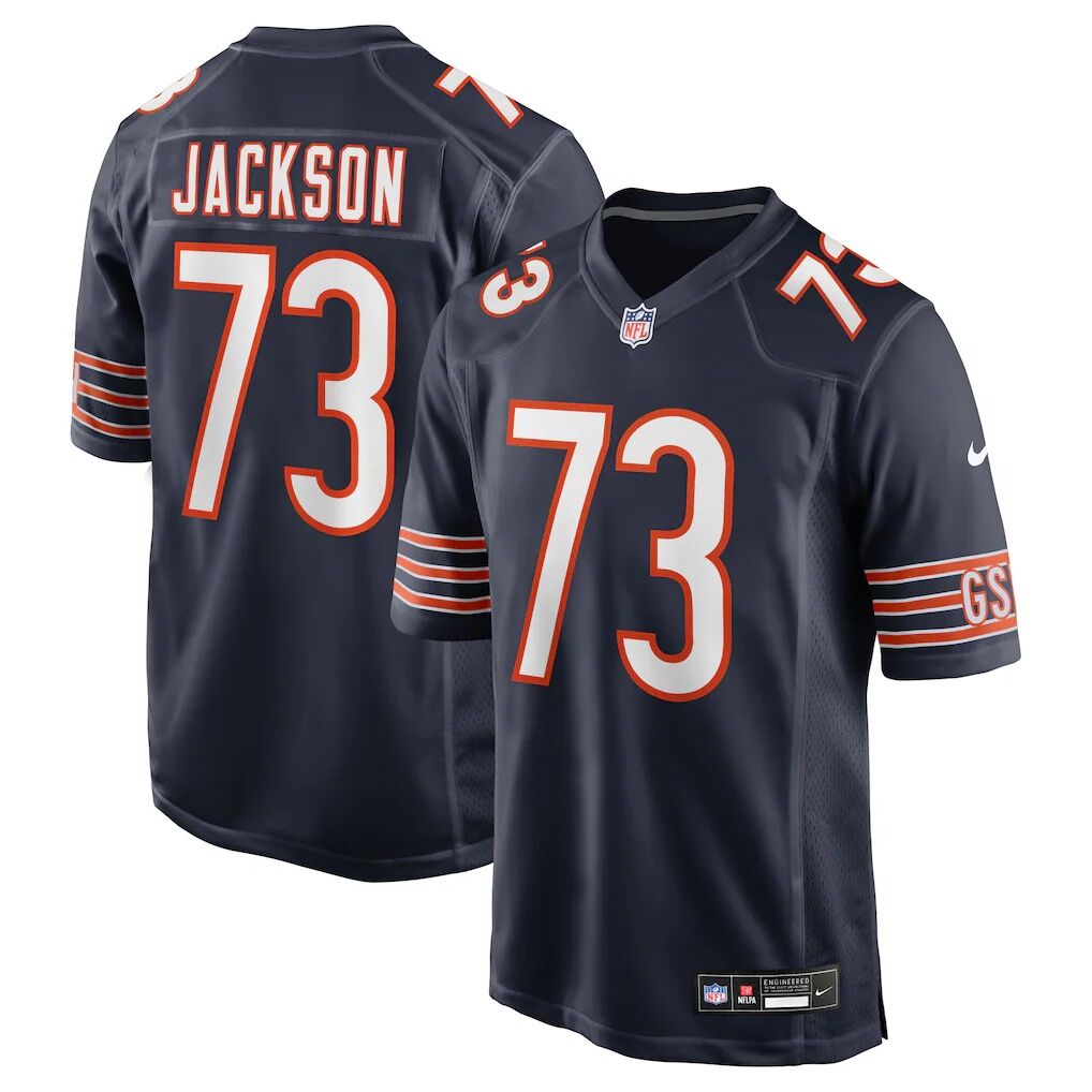 Jonah Jackson Chicago Bears Nike Team Game Jersey