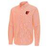 Baltimore Orioles Antigua Porter Woven Long Sleeve Button-Down Shirt - Orange - Side View
