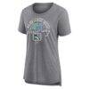 MLS Logo Gear Women's MLS 30th Anniversary Badge Tri-Blend T-Shirt - - Side View