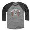 Mexico National Team 500 Level Male Adult 1923 T-Shirt - Black - Front View