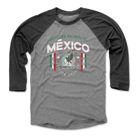 Mexico National Team 500 Level Male Adult 1923 T-Shirt - Black - Front View