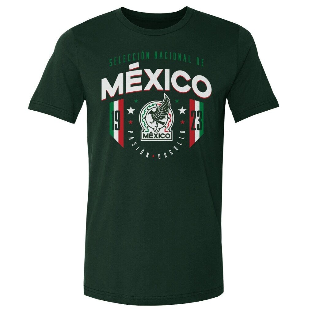 Mexico National Team 500 Level 1923 T-Shirt – Forest Green