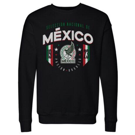 Mexico National Team 500 Level 1923 Pullover Sweatshirt - Black - Front View