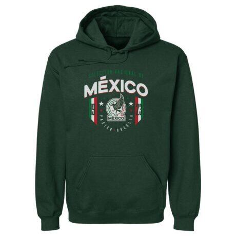 Mexico National Team 500 Level 1923 Pullover Hoodie - Forest Green - Front View