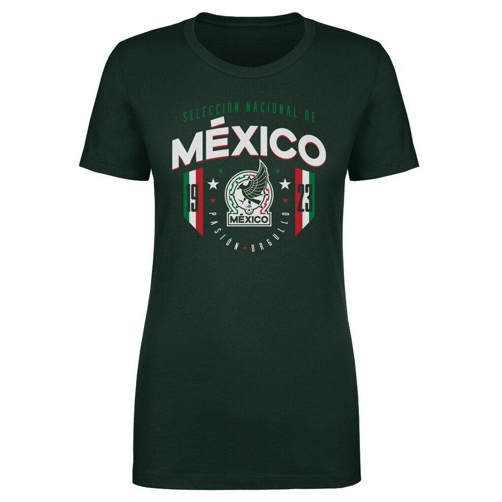 Mexico National Team 500 Level Women's 1923 T-Shirt - Forest Green