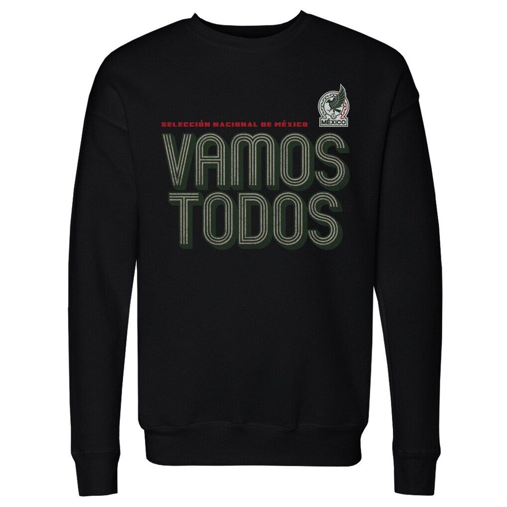 Mexico National Team 500 Level Vamos Todos Inline Bold Crewneck Sweatshirt