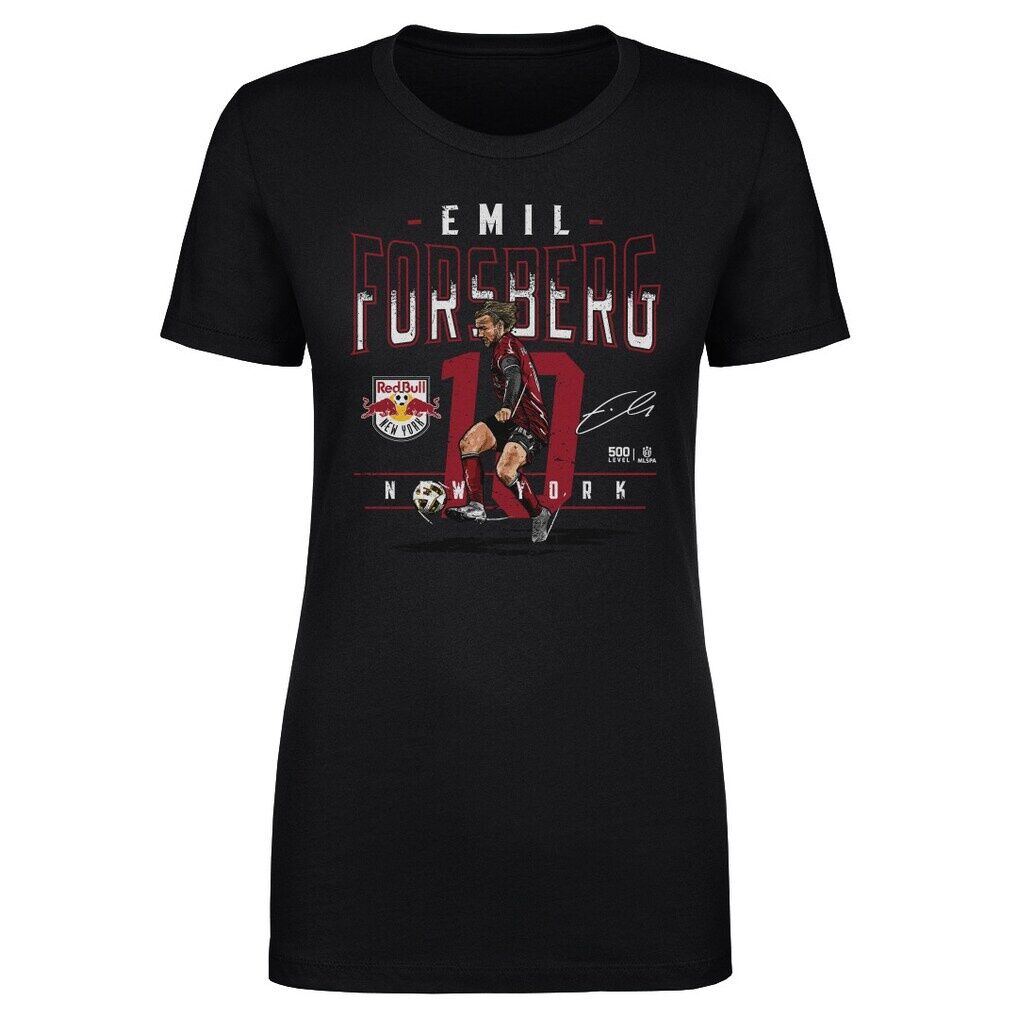 Emil Forsberg New York Red Bulls 500 Level Women's Feature T-Shirt