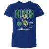Pedro de la Vega Seattle Sounders FC 500 Level Toddler Bitmap T-Shirt - Blue - Front View