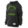 New Orleans Pelicans New Era 2025/26 City Edition Fleece Hoodie - Black - Detail View