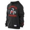 Toronto Raptors New Era 2025/26 City Edition Fleece Hoodie - Black - Detail View
