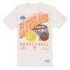Cleveland Cavaliers New Era Oversized City Edition Remix Vintage T-Shirt - Cream - Back View