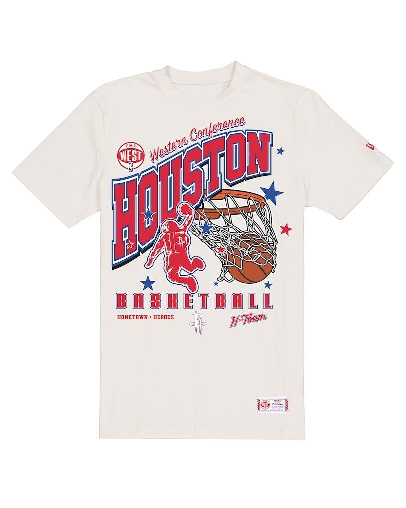 Houston Rockets New Era Oversized City Edition Remix Vintage T-Shirt