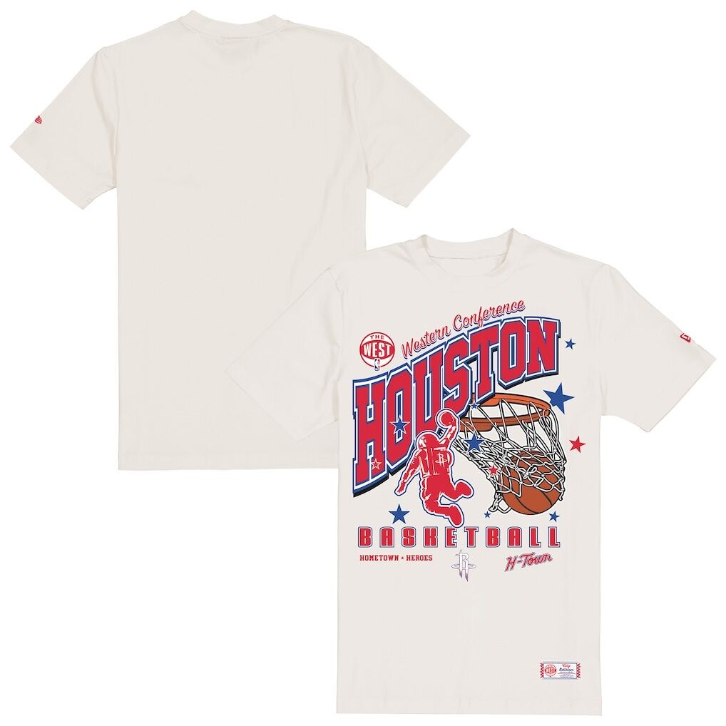 Houston Rockets New Era Oversized City Edition Remix Vintage T-Shirt