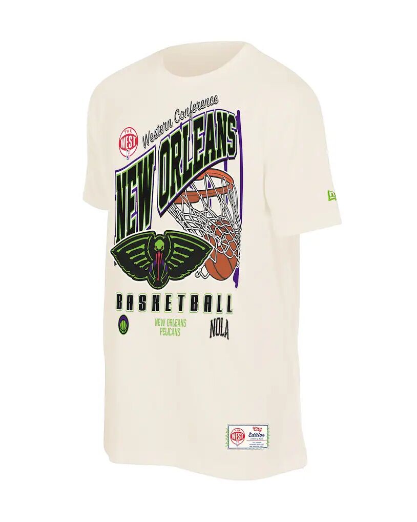 New Orleans Pelicans New Era Oversized City Edition Remix Vintage T-Shirt