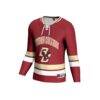 Boston College Eagles GameDay Greats Youth Lightweight Men's Hockey Team Fashion Jersey - - Side View