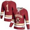 Boston College Eagles GameDay Greats Unisex Lightweight Men's Hockey Team Fashion Jersey - - Front View