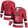Harvard Crimson GameDay Greats Unisex Lightweight Men's Hockey Team Fashion Jersey - Crimson - Front View