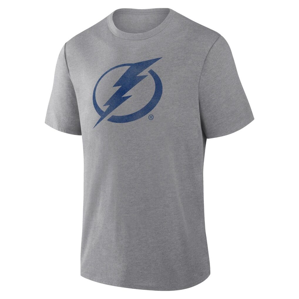 Tampa Bay Lightning Fashion7 Elevated Tri-Blend T-Shirt - Heather Gray