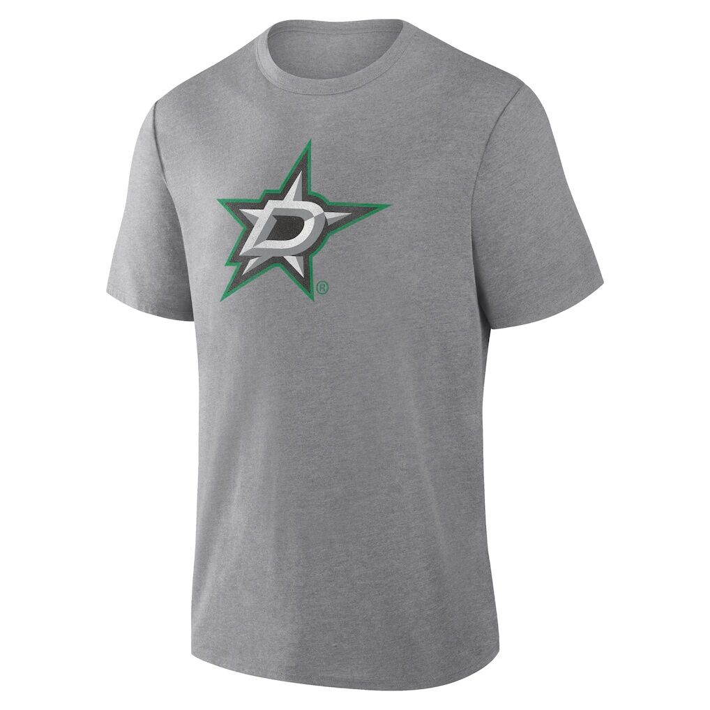 Dallas Stars Fashion7 Elevated Tri-Blend T-Shirt - Heather Gray