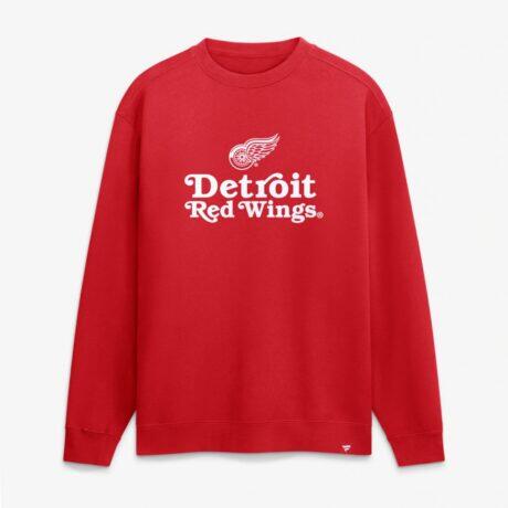 Detroit Red Wings Fashion7 Home Legacy Sweatshirt - Red - Front View