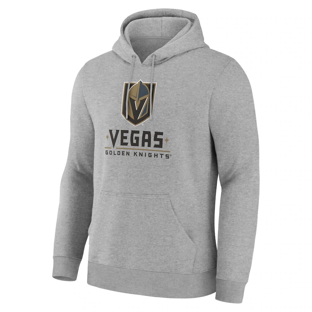 Vegas Golden Knights Fashion7 Home Fleece Hoodie - Heather Gray
