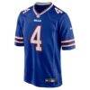 James Cook III Buffalo Bills Nike Team Game Jersey - - Side View