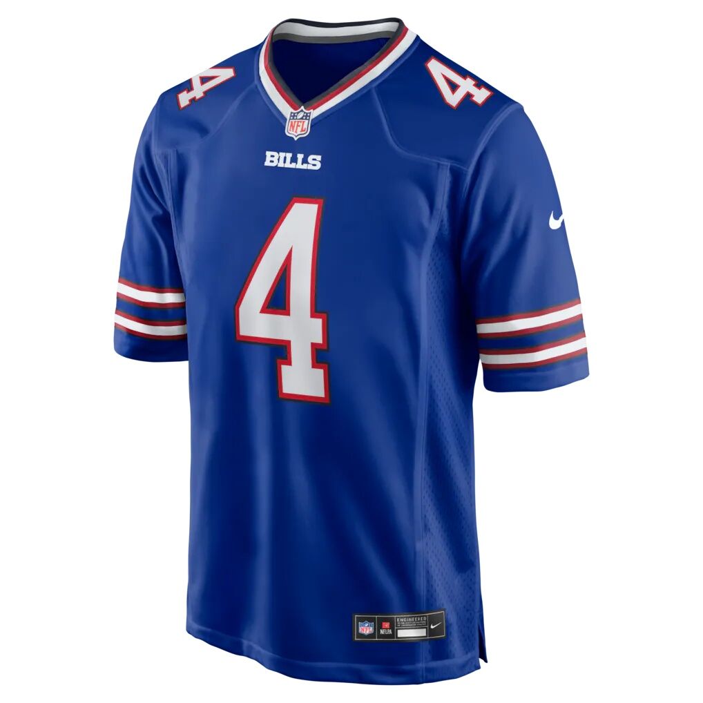 James Cook III Buffalo Bills Nike Team Game Jersey -  Royal
