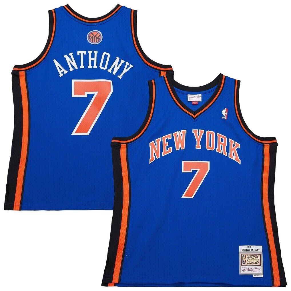 Carmelo Anthony New York Knicks Mitchell & Ness 2010/11 Swingman Jersey